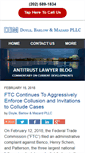 Mobile Screenshot of antitrustlawyerblog.com